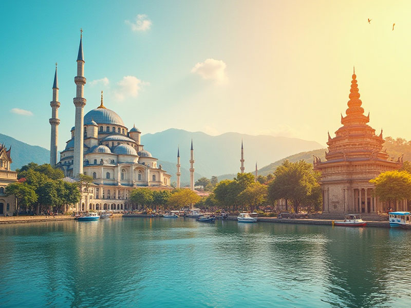 نمایی از یک شهر